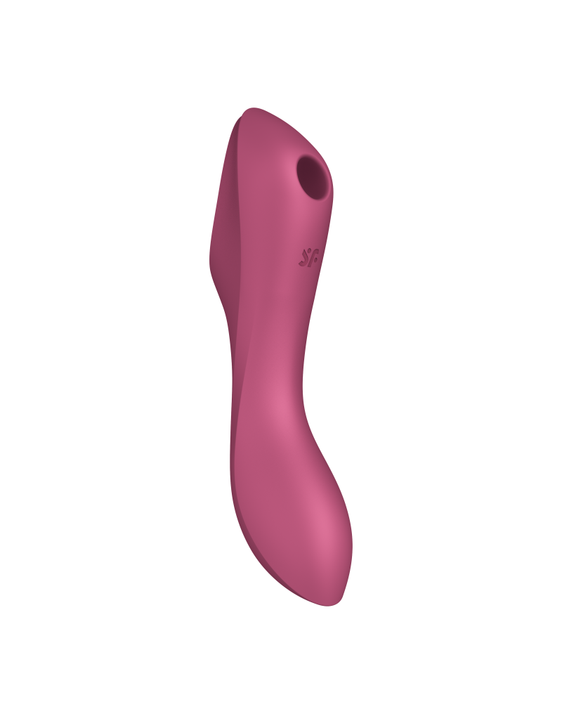 Satisfyer - Curvy Trinity 3 - 3-in-1 Vibrator - Rood