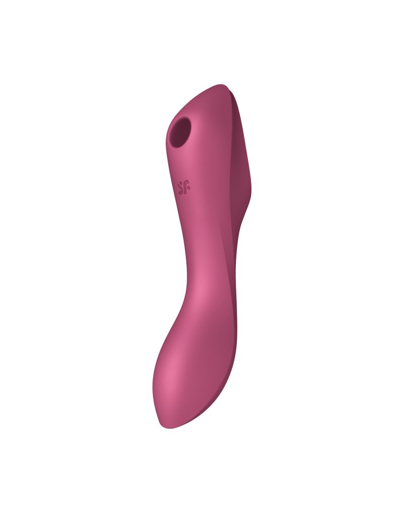 Satisfyer - Curvy Trinity 3 - 3-in-1 Vibrator - Rood