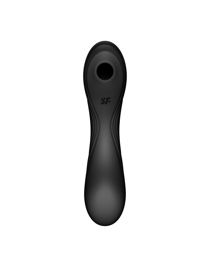 Satisfyer - Curvy Trinity 4 - 3-in-1 Vibrator - Zwart