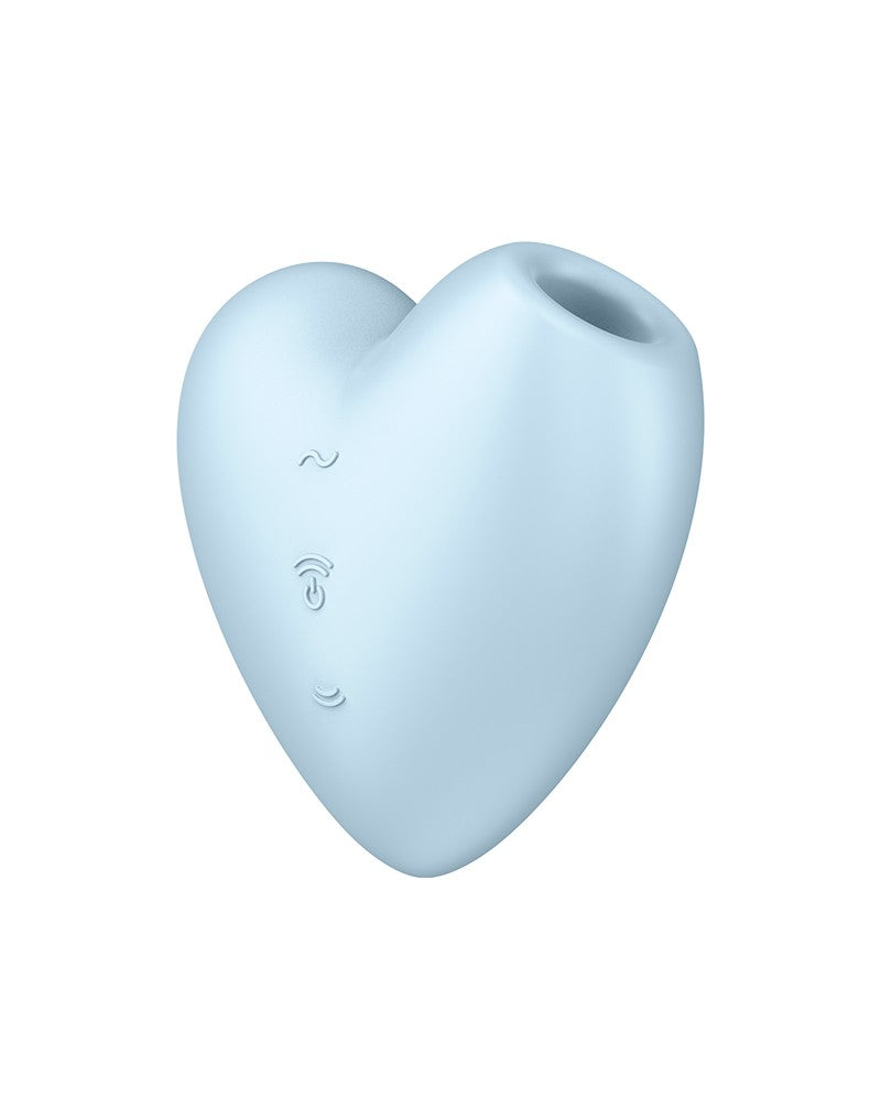 Satisfyer - Cutie Heart - Luchtdruk Vibrator - Blauw