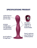 Satisfyer - Dubbele Bal-R - Rood