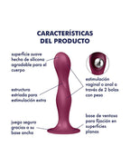 Satisfyer - Dubbele Bal-R - Rood