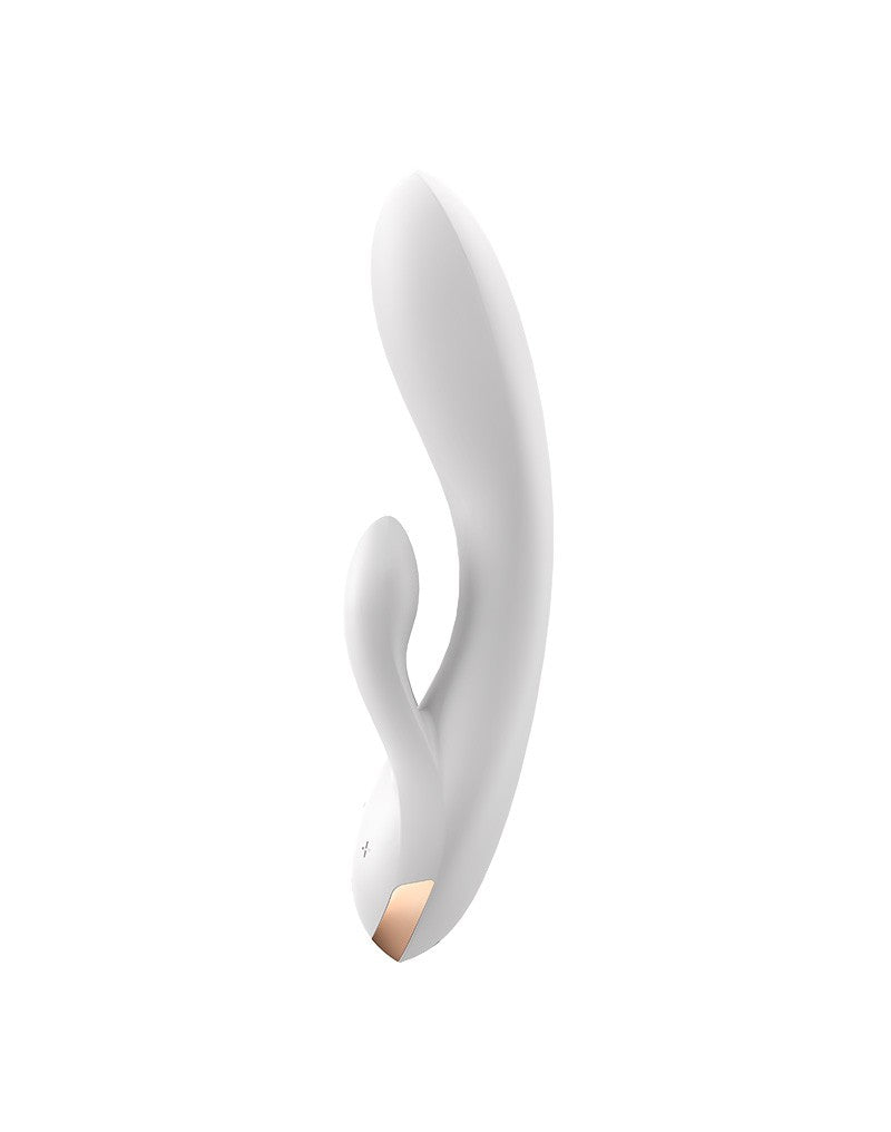 Satisfyer - Double Flex - Rabbit Vibrator - Wit