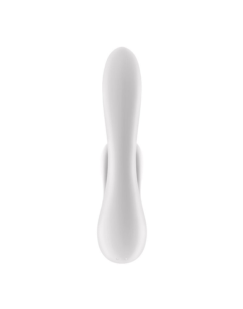 Satisfyer - Double Flex - Rabbit Vibrator - Wit