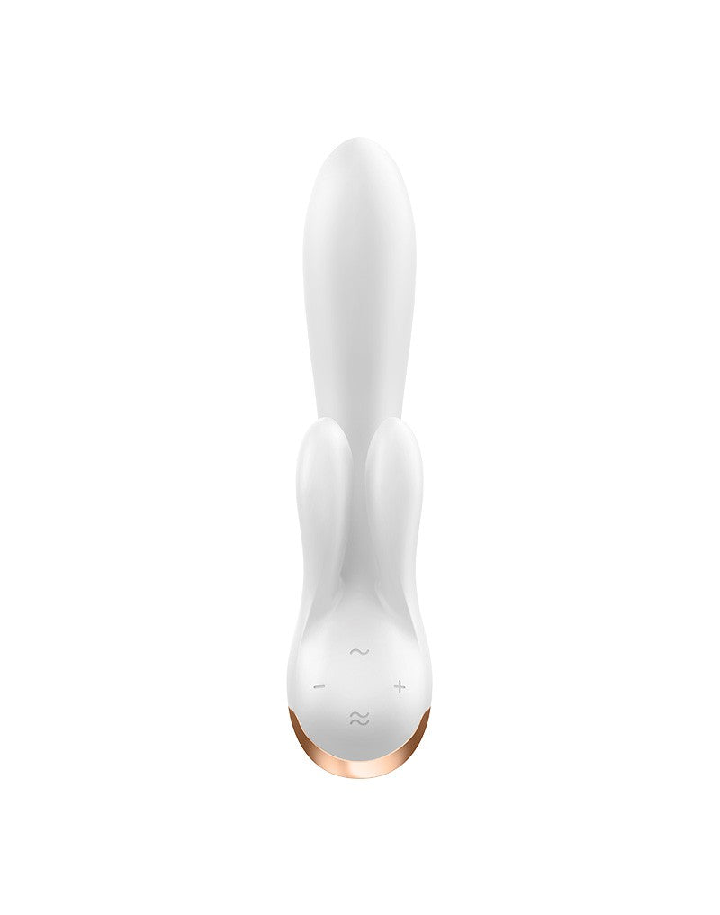 Satisfyer - Double Flex - Rabbit Vibrator - Wit