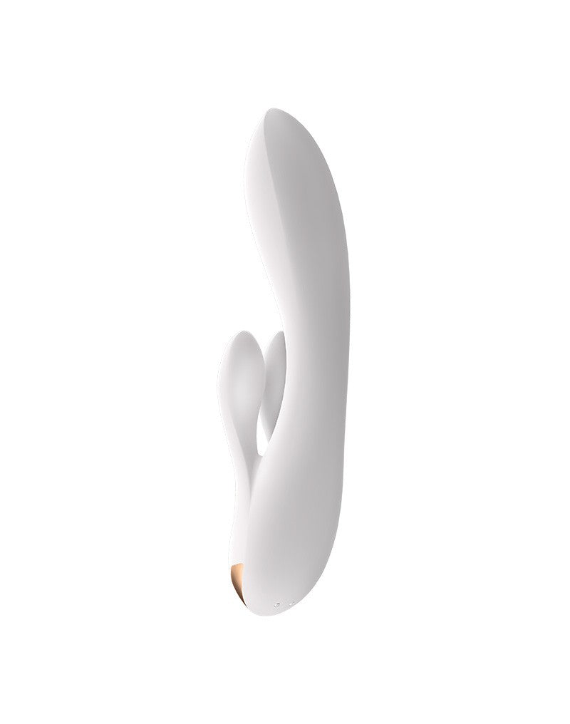 Satisfyer - Double Flex - Rabbit Vibrator - Wit