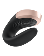 Satisfyer - Double Love - Luxe Partner Vibrator - Zwart