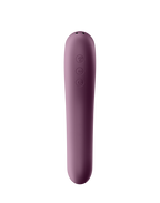 Satisfyer - Dual Kiss - Luchtdruk + G-Spot Vibrator - Paars
