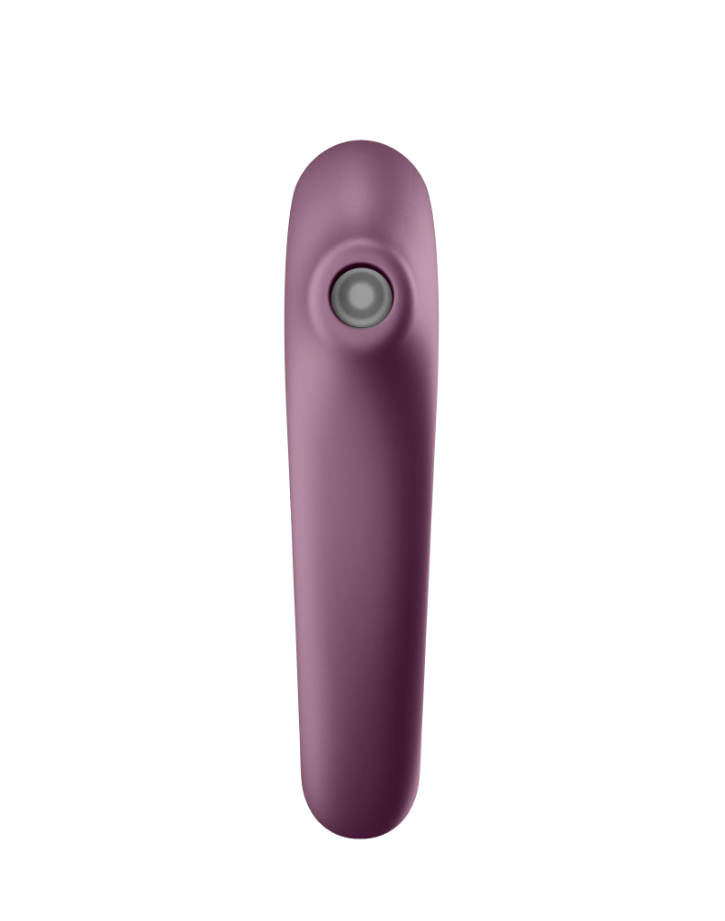 Satisfyer - Dual Kiss - Luchtdruk + G-Spot Vibrator - Paars