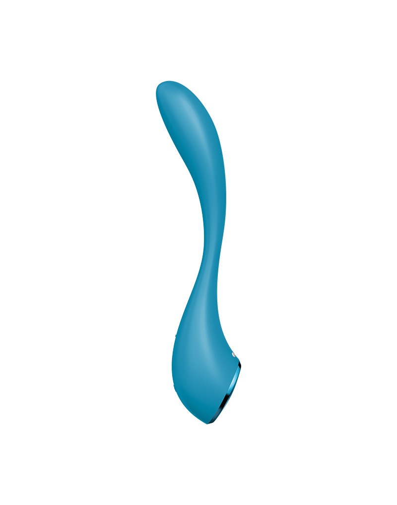 Satisfyer - G-Spot Flex 5+ - Flexibele G-Spot Vibrator (met App Control) - Blauw