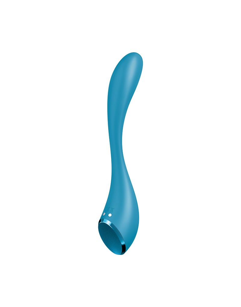 Satisfyer - G-Spot Flex 5+ - Flexibele G-Spot Vibrator (met App Control) - Blauw