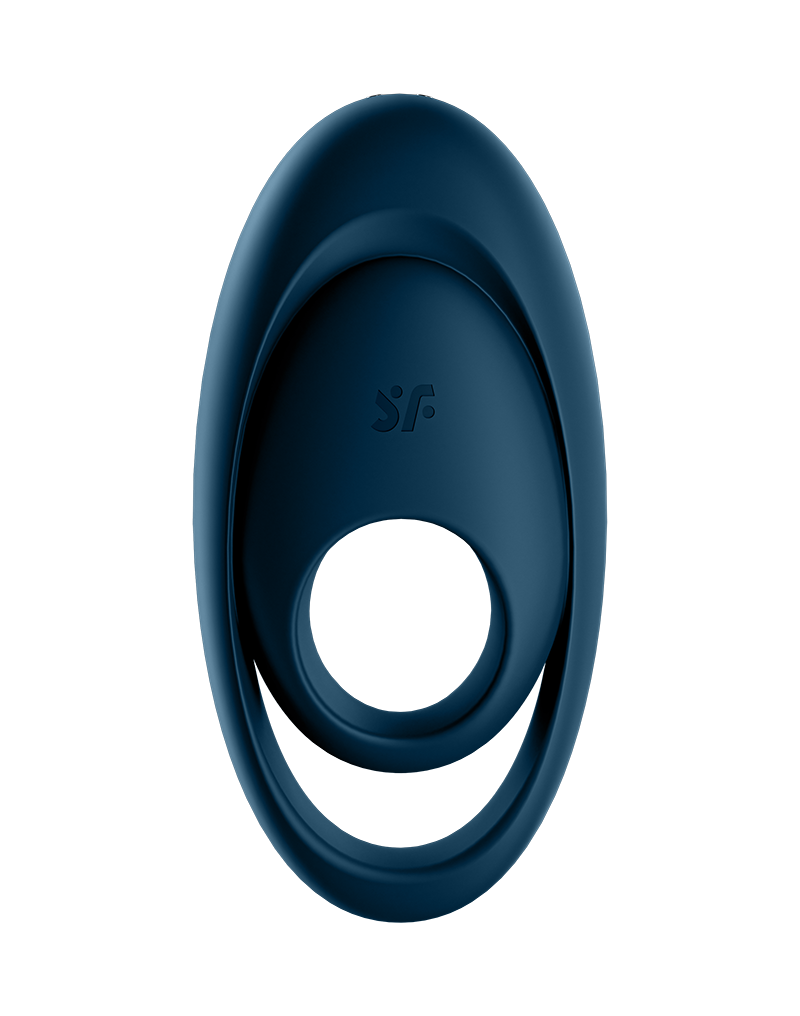 Satisfyer - Glorious Duo - Cockring Vibrator - Blauw