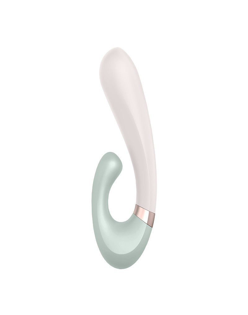 Satisfyer - Heat Wave - Verwarmde Rabbit Vibrator - Mint