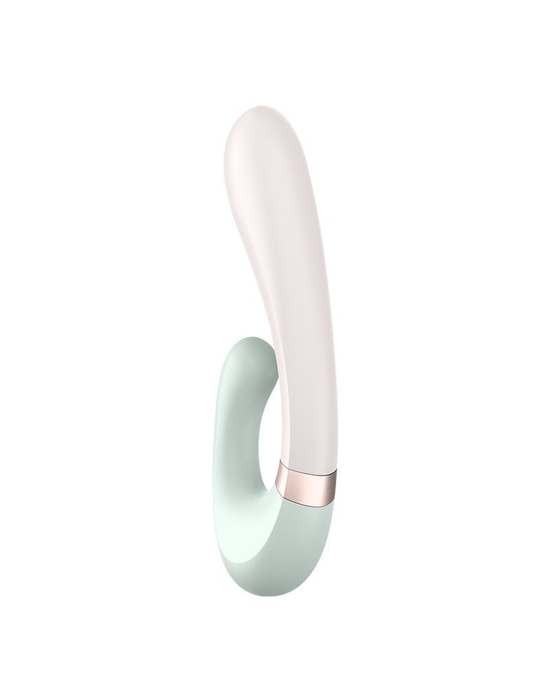 Satisfyer - Heat Wave - Verwarmde Rabbit Vibrator - Mint