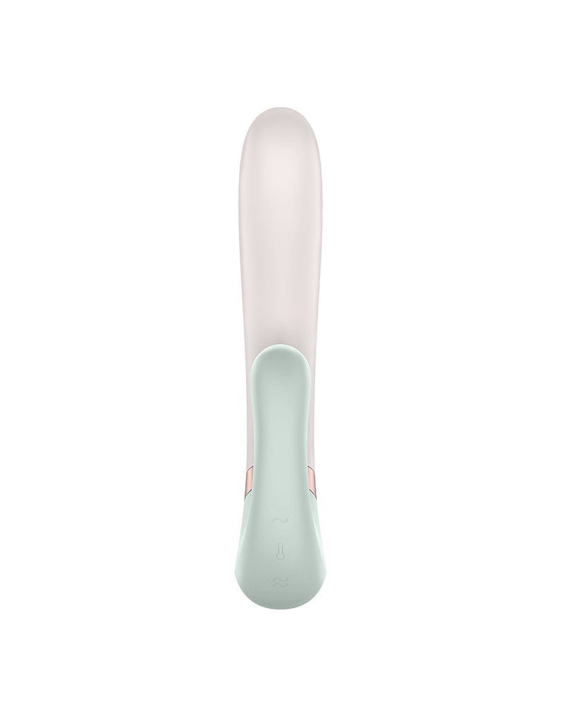 Satisfyer - Heat Wave - Verwarmde Rabbit Vibrator - Mint
