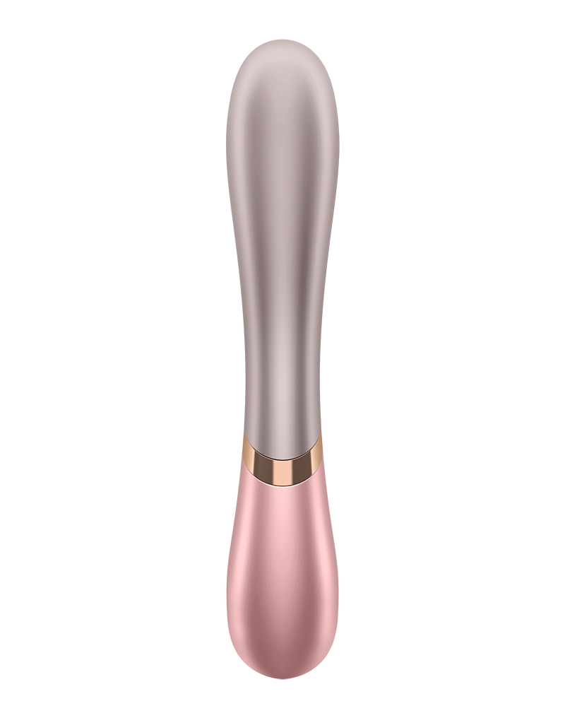 Satisfyer - Hot Lover - Verwarmde Vibrator - Roze / Donkerroze
