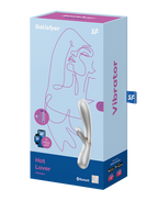 Satisfyer - Hot Lover - Verwarmde Vibrator - Zilver