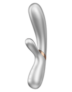 Satisfyer - Hot Lover - Verwarmde Vibrator - Zilver
