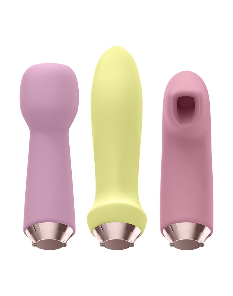 Satisfyer - Marvelous Four - Air Pulse + Vibrator Set - Multicolor