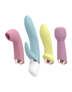 Satisfyer - Marvelous Four - Air Pulse + Vibrator Set - Multicolor