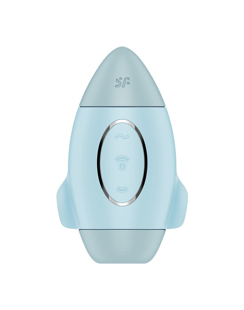 Satisfyer - Mission Control - Luchtdruk Vibrator - Blauw