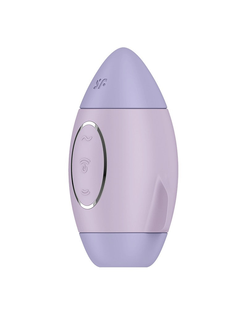 Satisfyer - Mission Control - Luchtdruk Vibrator - Paars