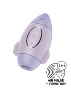 Satisfyer - Mission Control - Luchtdruk Vibrator - Paars