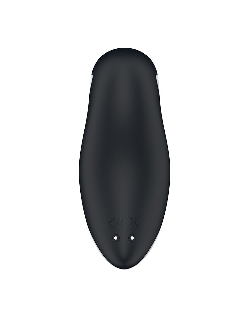 Satisfyer - Orca - Luchtdruk Vibrator - Zwart & Wit