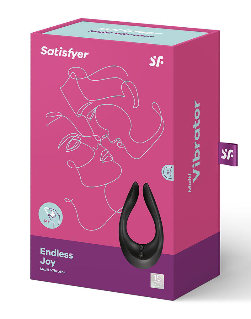 Satisfyer Partner Endless Joy Black | Multifun 2