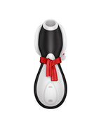 Satisfyer - Pinguïn Holiday Edition - Luchtdruk Stimulator - Zwart, Rood & Wit
