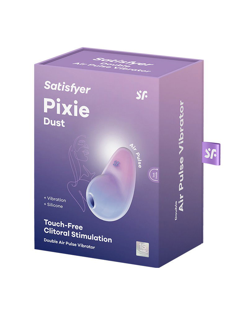 Satisfyer - Pixie Dust - Luchtdruk Vibrator - Paars & Roze