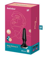 Satisfyer - Plug-ilicious 2 - Vibrerende Anale Plug - Zwart