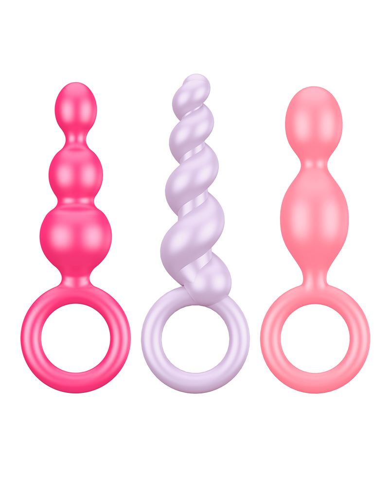 Satisfyer - Booty Call Coloured (set of 3)