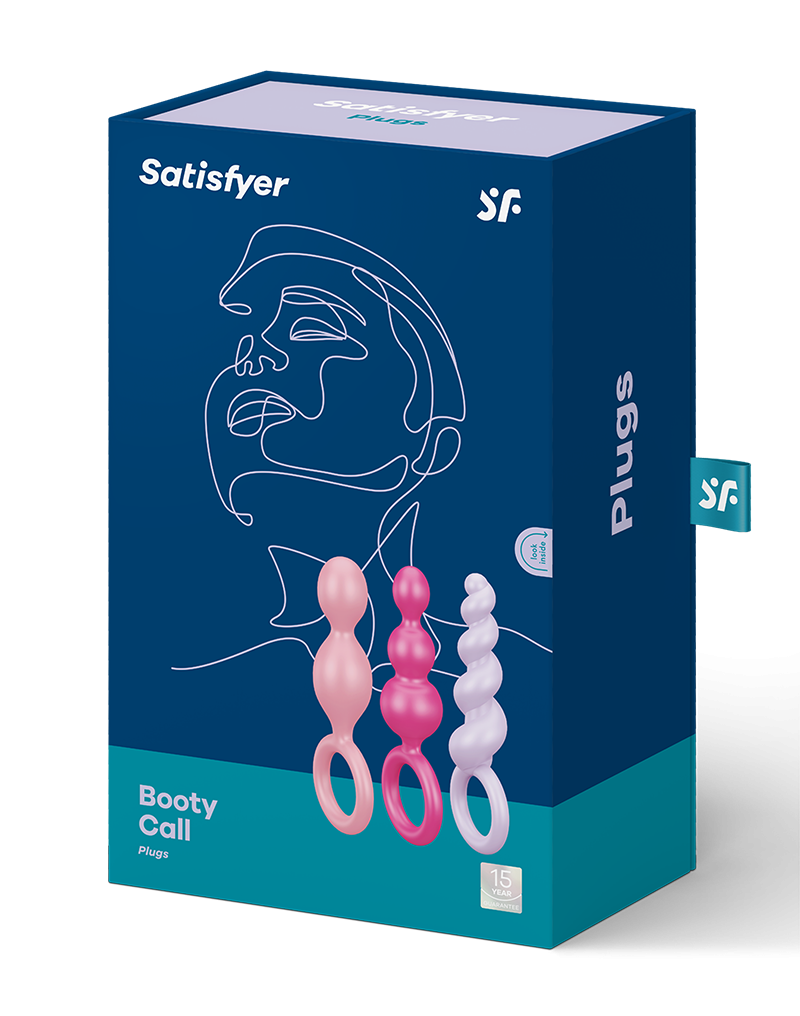 Satisfyer - Booty Call Coloured (set of 3)
