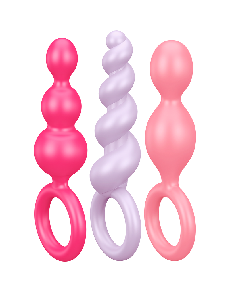 Satisfyer - Booty Call Coloured (set of 3)