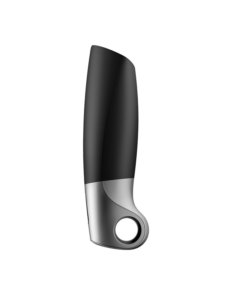 Satisfyer - Power Masturbator (met App Control) - Masturbator  - Zwart & Zilver