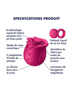 Satisfyer - Pro 2 Classic Blossom - Luchtdruk Vibrator - Rood