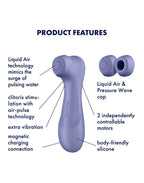 Satisfyer - Pro 2 Generation 3 - Luchtdruk Vibrator - Lila