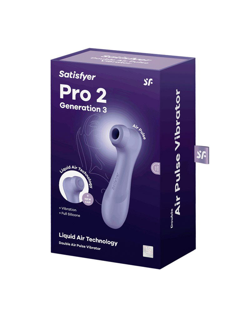 Satisfyer - Pro 2 Generation 3 - Luchtdruk Vibrator - Lila