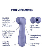 Satisfyer - Pro 2 Generation 3 - Luchtdruk Vibrator (met App Control) - Lila