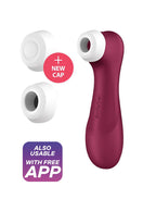 Satisfyer - Pro 2 Generation 3 - Luchtdruk Vibrator (met App Control) - Rood