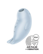 Satisfyer - Seal You Soon - Luchtdruk Vibrator - Blauw