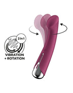 Satisfyer - Spinning G-Spot 1 - G-Spot Vibrator - Rood