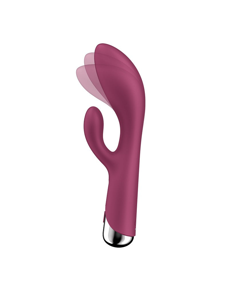 Satisfyer - Spinning Rabbit 1 - Rabbit Vibrator - Rood