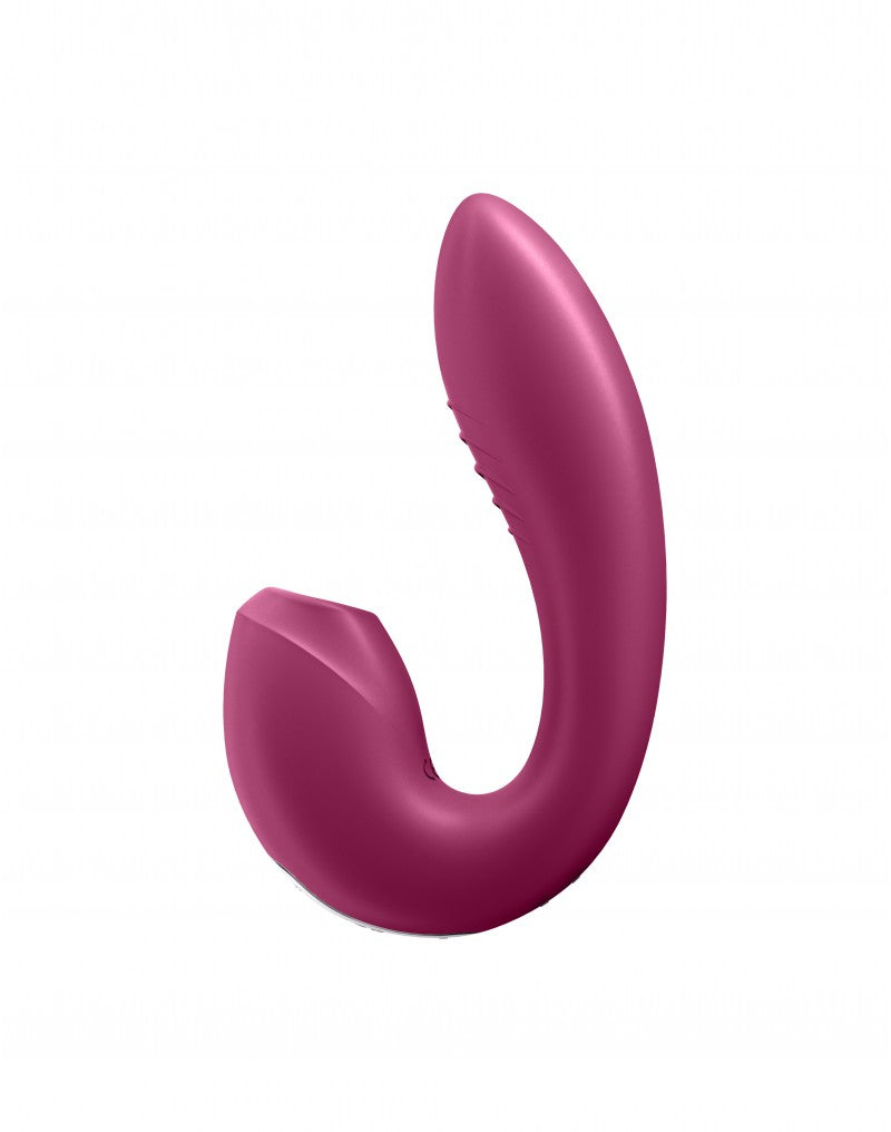 Satisfyer - Sunray - Luchtdruk + G-Spot Vibrator - Berry