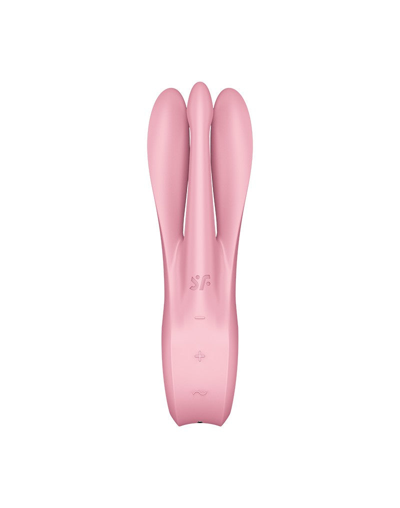 Satisfyer - Threesome 1 - Multi Vibrator - Roze