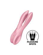 Satisfyer - Threesome 1 - Multi Vibrator - Roze