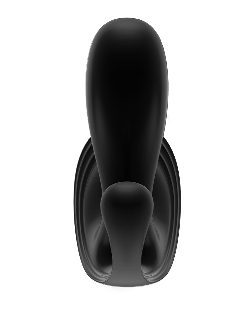 Satisfyer - Top Secret+ - Draagbare vibrator met anale stimulator - Zwart