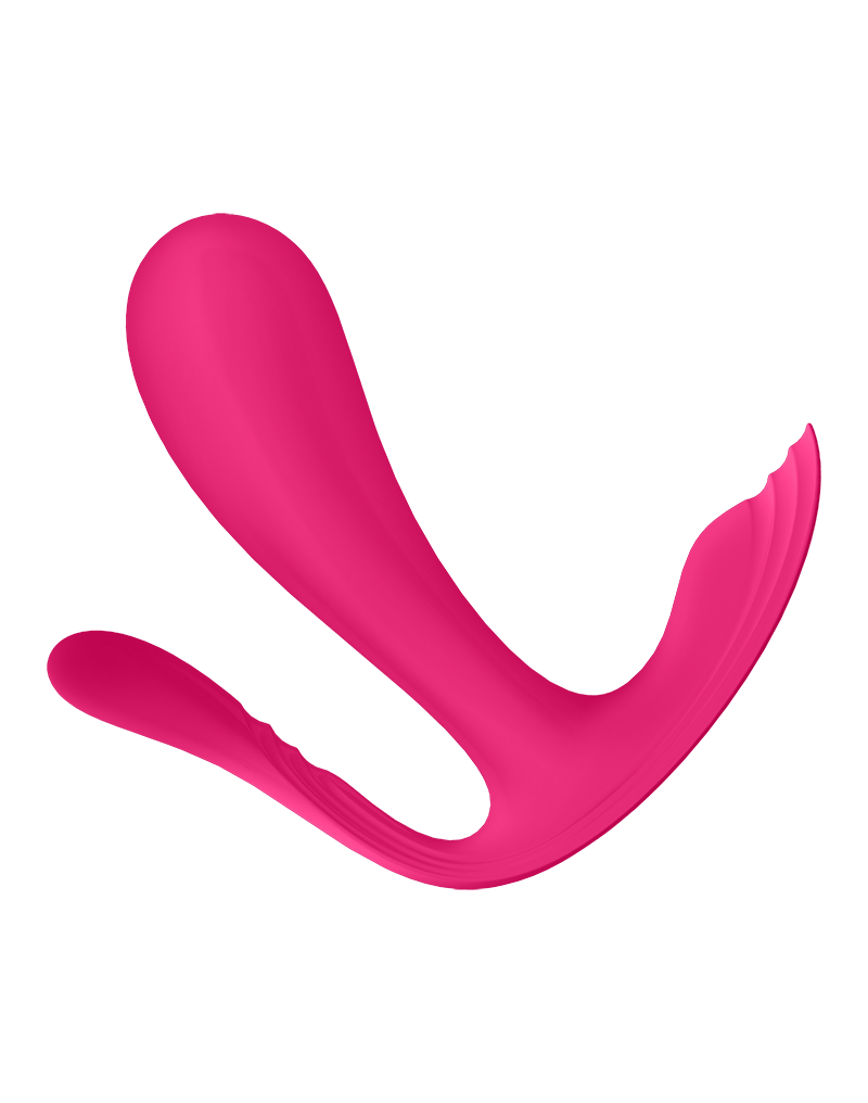 Satisfyer - Top Secret+ - Draagbare vibrator met anale stimulator - Roze