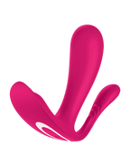 Satisfyer - Top Secret+ - Draagbare vibrator met anale stimulator - Roze